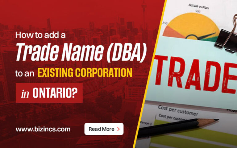 How to Add a Trade Name (DBA) to an Existing Corporation in Ontario