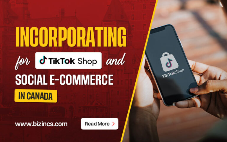 Incorporating for TikTok Shop & Social Commerce in Canada