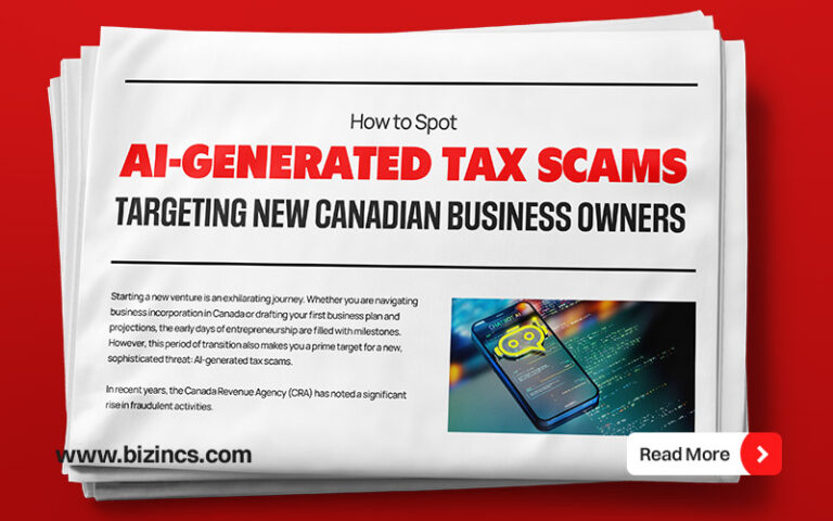 How to Spot AI-Generated Tax Scams Targeting New Canadian Business Owners