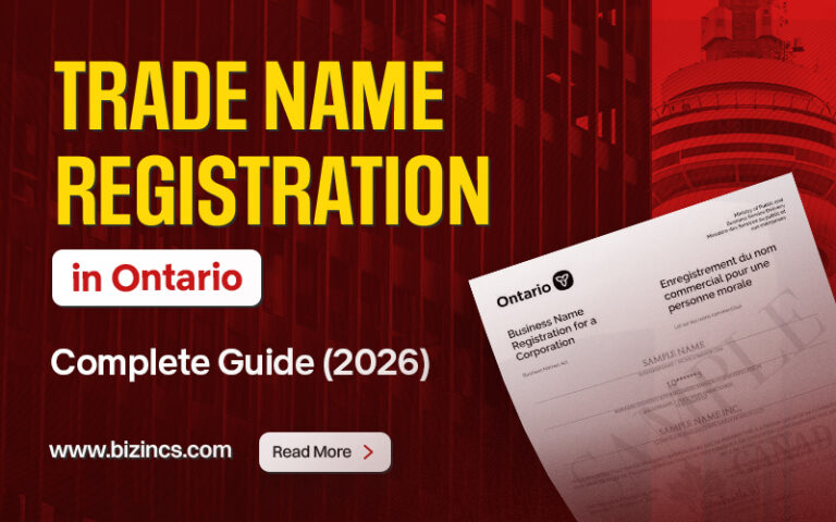 Trade Name Registration in Ontario: Complete Guide (2026)